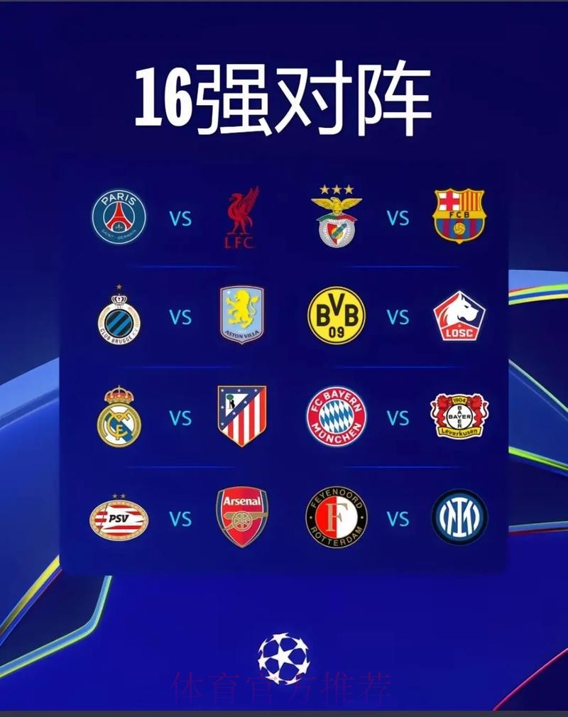 同城德比！欧冠16强对阵：皇马vs马竞